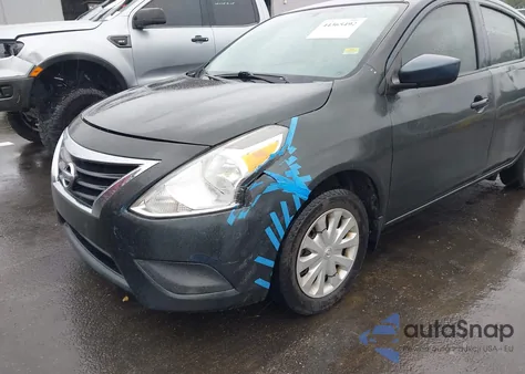 2017 Nissan Versa 1.6 S+ z USA, uszkodzony, nr VIN 3N1CN7AP6HL855063